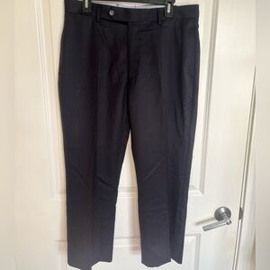 Tommy Hilfiger Mens Black Dress Pants